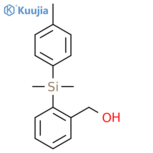 2-(Dimethyl-p-tolyl-silanyl)-phenylmethanol structure