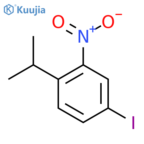 4-Iodo-1-isopropyl-2-nitrobenzene structure