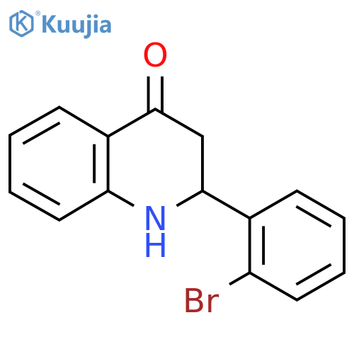2-(2-Bromophenyl)-2,3-dihydroquinolin-4(1H)-one structure