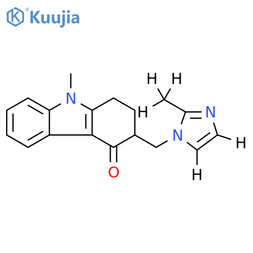 (±)-Ondansetron-d5 (methylimidazole-d5) structure