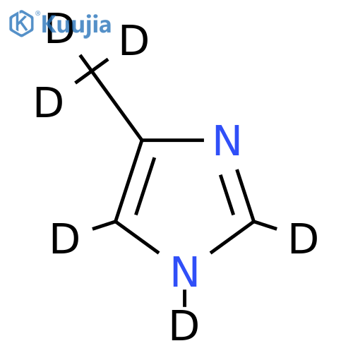 4-Methylimidazole-d6 structure
