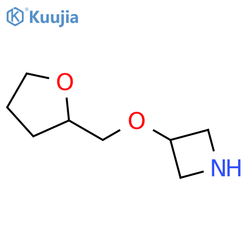 3-(Tetrahydro-2-furanylmethoxy)azetidine structure