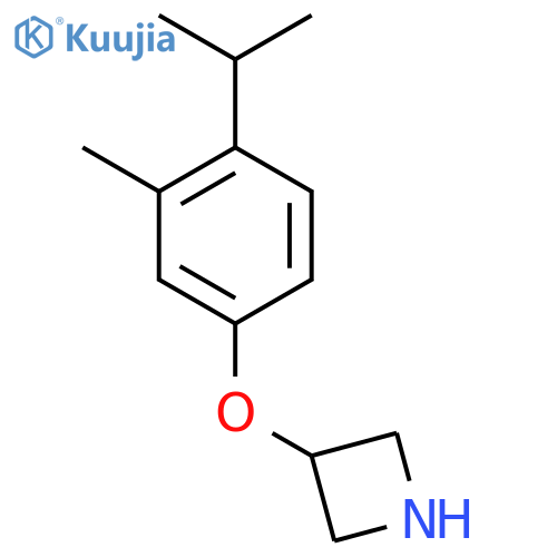 3-(4-Isopropyl-3-methylphenoxy)azetidine structure