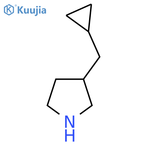 3-(Cyclopropylmethyl)pyrrolidine structure