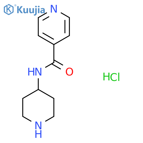 N-(4-Piperidinyl)isonicotinamide hydrochloride structure