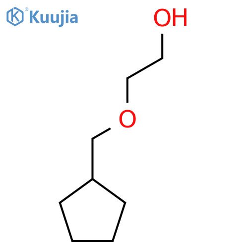 2-(cyclopentylmethoxy)ethan-1-ol structure