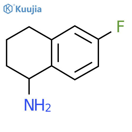 6-Fluoro-1,2,3,4-tetrahydronaphthalen-1-amine structure