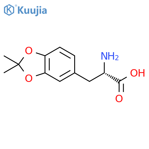 (S)-2-Amino-3-(2,2-dimethylbenzo[d][1,3]dioxol-5-yl)propanoic acid structure