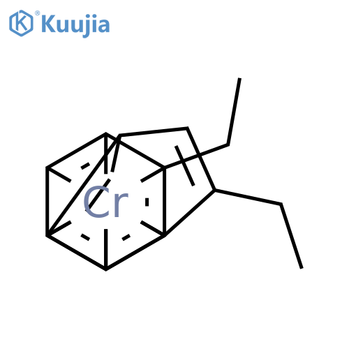 bis(ethylbenzene)chromium structure