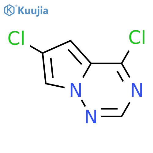 4,6-Dichloropyrrolo[2,1-f][1,2,4]triazine structure