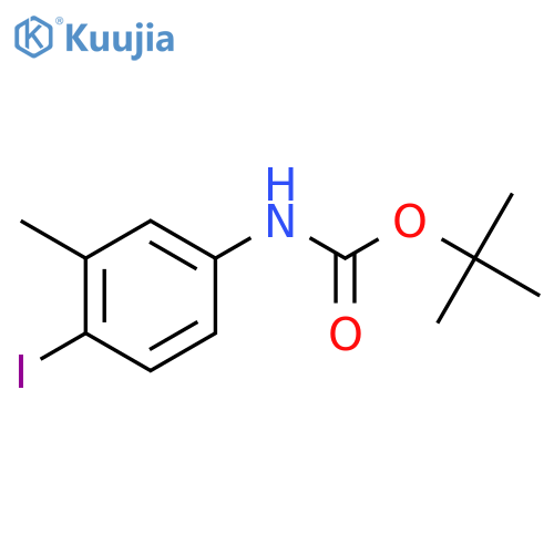 N-BOC 4-Iodo-3-methylaniline structure