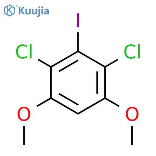 ClC1=C(C=C(C(=C1I)Cl)OC)OC structure