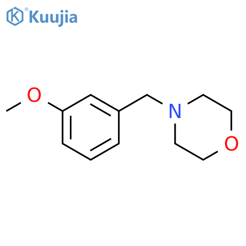Morpholine,4-[(3-methoxyphenyl)methyl]- structure