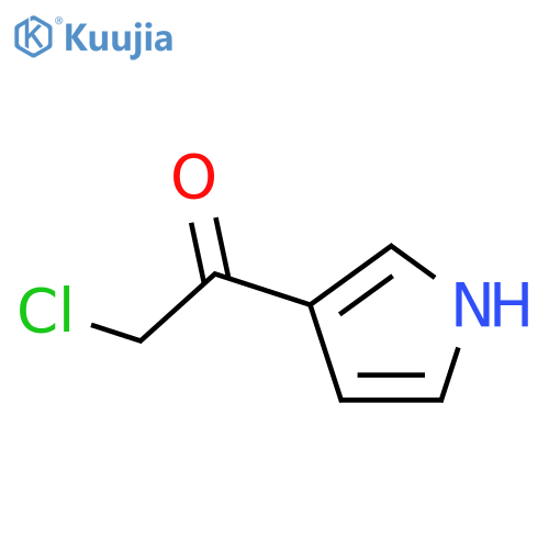 2-Chloro-1-(1H-pyrrol-3-yl)ethanone structure