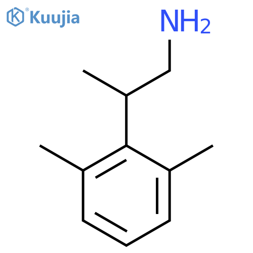 2-(2,6-dimethylphenyl)propan-1-amine structure
