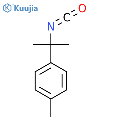 1-(2-isocyanatopropan-2-yl)-4-methylbenzene structure