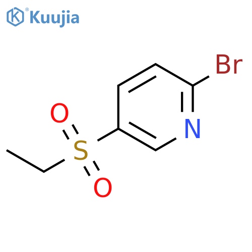 2-Bromo-5-(ethylsulfonyl)pyridine structure