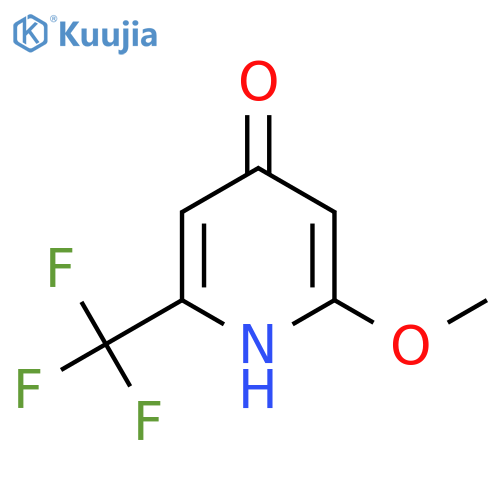 2-Methoxy-6-(trifluoromethyl)pyridin-4-ol structure