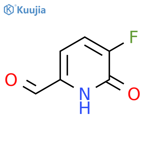 5-Fluoro-6-hydroxypicolinaldehyde structure