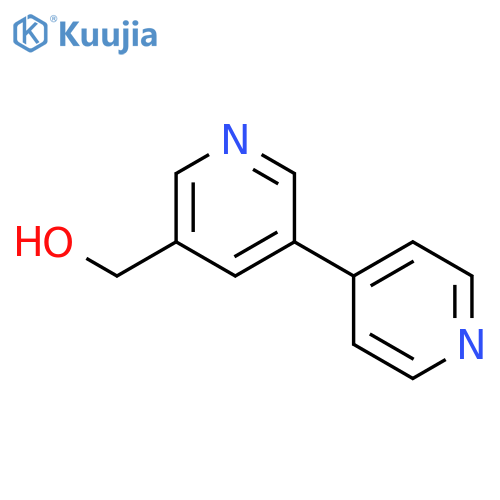 [3,4'-Bipyridin]-5-ylmethanol structure