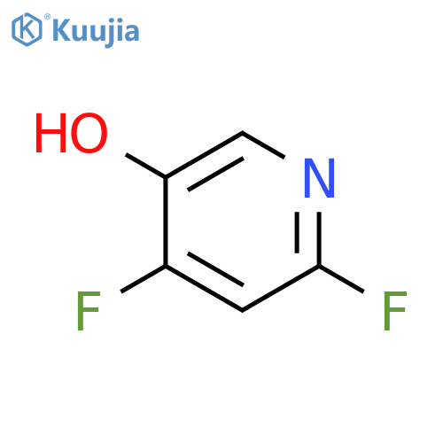 4,6-Difluoropyridin-3-ol structure