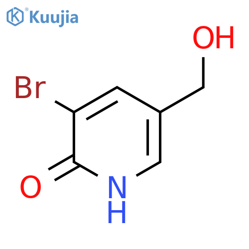 5-Bromo-6-hydroxypyridine-3-methanol structure