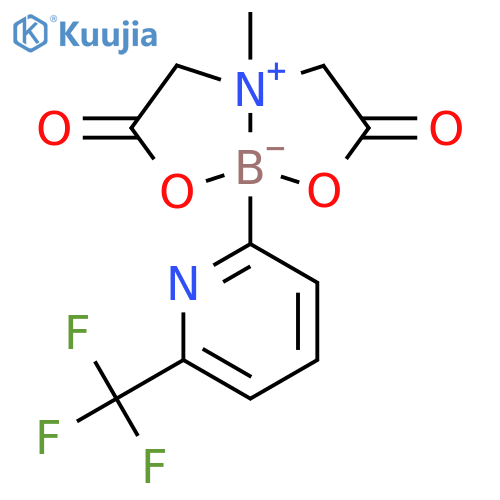 6-Trifluomethyl-2-pyridinylboronic acid MIDA ester structure