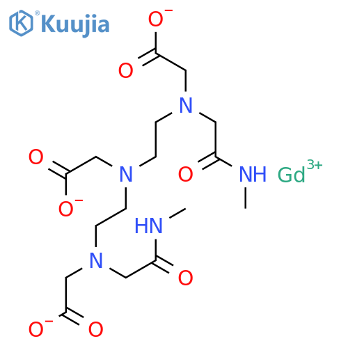 Gadodiamide hydrate structure