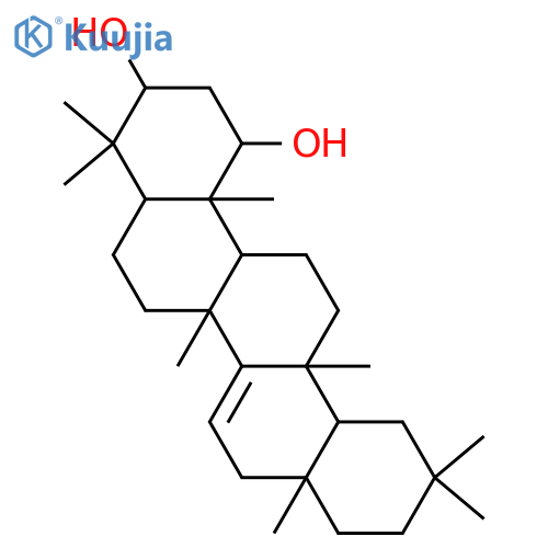 14-Taraxerene-1,3-diol; (1α,3β)-form structure