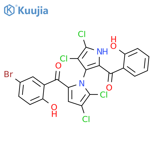 Marinopyrrole A; 5''-Bromo structure