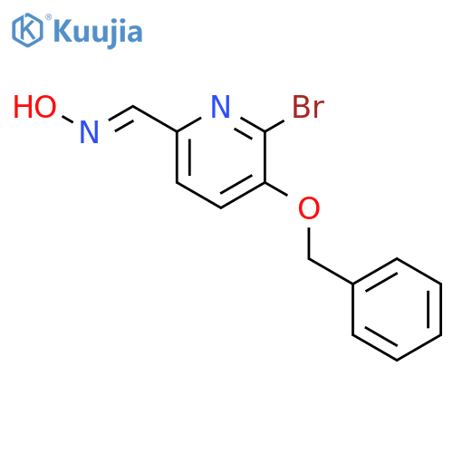 (Z)-5-(Benzyloxy)-6-bromopicolinaldehyde oxime structure