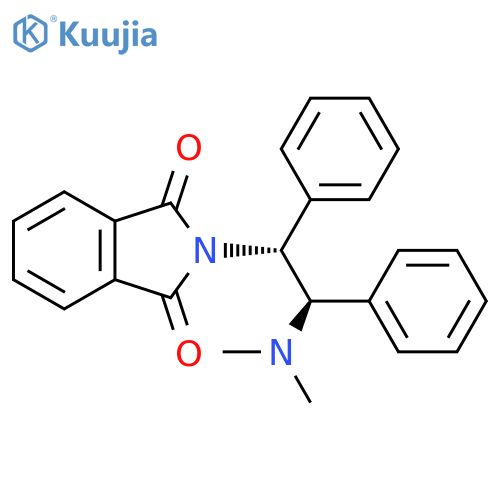 1H-Isoindole-1,3(2H)-dione, 2-[(1R,2R)-2-(dimethylamino)-1,2-diphenylethyl]- structure
