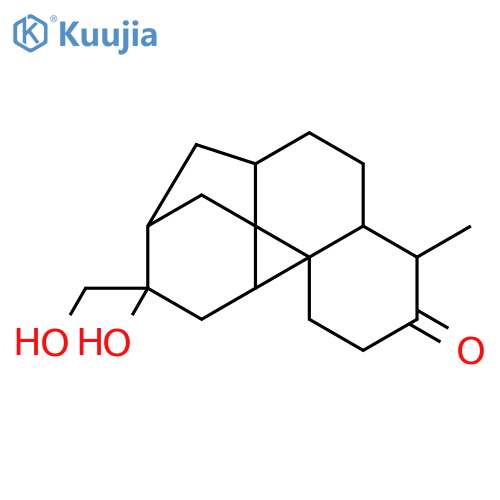 8,11a-Methano-11aH-cyclohepta[a]naphthalen-3(2H)-one,dodecahydro-9-hydroxy-9-(hydroxymethyl)-4,11b-dimethyl- structure
