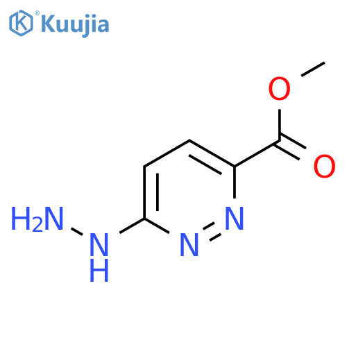 methyl 6-hydrazinylpyridazine-3-carboxylate structure