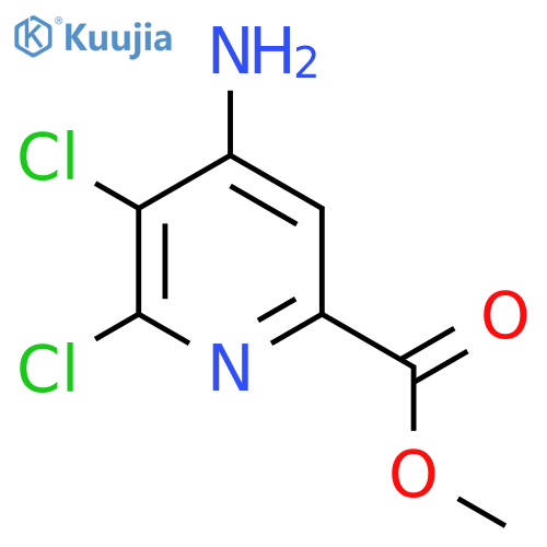 Methyl 4-amino-5,6-dichloropicolinate structure