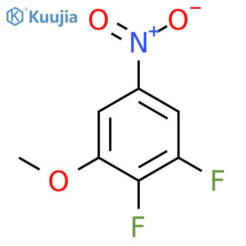 1,2-Difluoro-3-methoxy-5-nitrobenzene structure