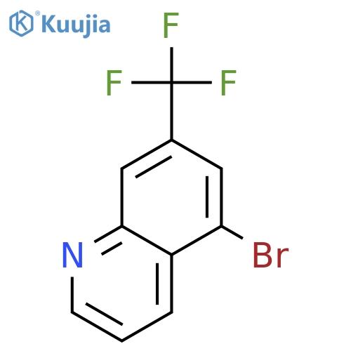 5-bromo-7-(trifluoromethyl)quinoline structure