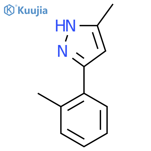 3-Methyl-5-o-tolyl-1H-pyrazole structure