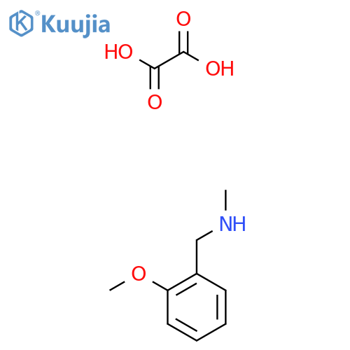(2-methoxyphenyl)methyl(methyl)amine, oxalic acid structure