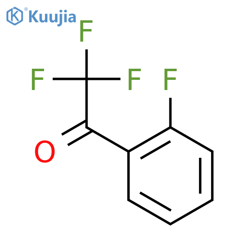 2,2,2-Trifluoro-1-(2-fluorophenyl)ethanone structure