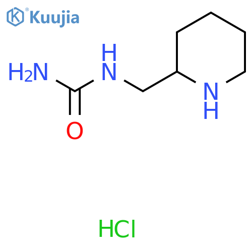 [(piperidin-2-yl)methyl]urea hydrochloride structure