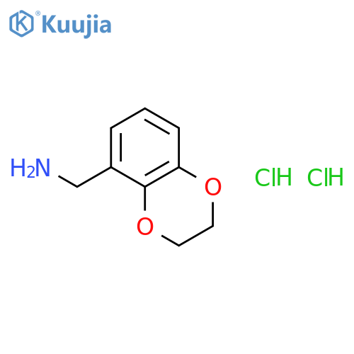 2,3-Dihydro-1,4-benzodioxin-5-ylmethanamine Dihydrochloride structure