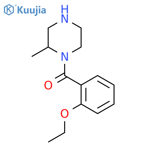 1-(2-Ethoxybenzoyl)-2-methylpiperazine structure