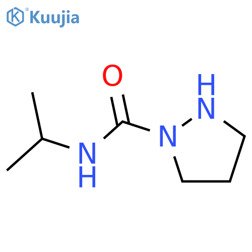 1-Pyrazolidinecarboxamide,N-(1-methylethyl)- structure