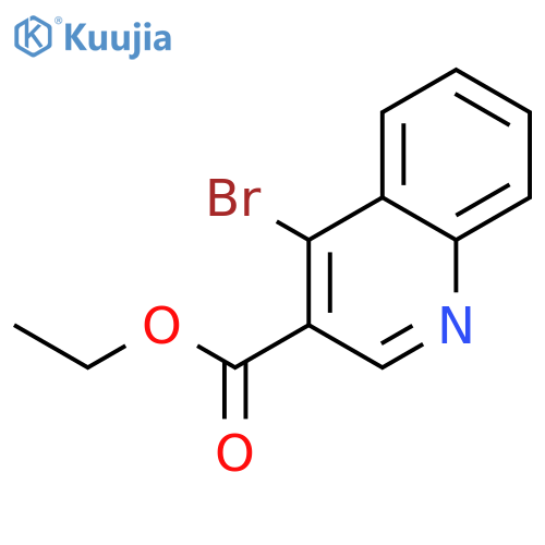 Ethyl 4-bromoquinoline-3-carboxylate structure