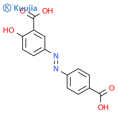 Salicylazobenzoic acid structure