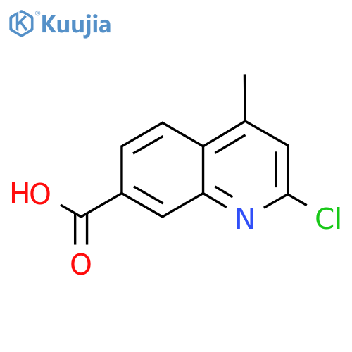 2-Chloro-4-methylquinoline-7-carboxylic acid structure