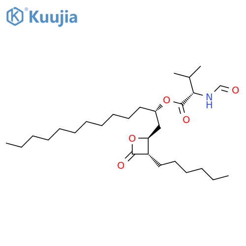 L-Valine Orlistat structure