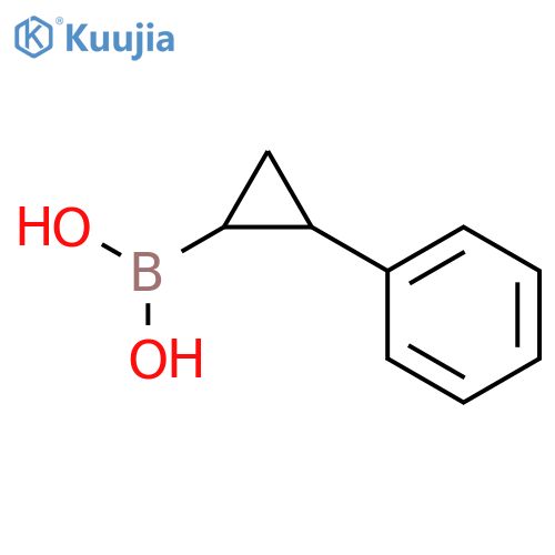 (2-phenylcyclopropyl)boronic Acid structure