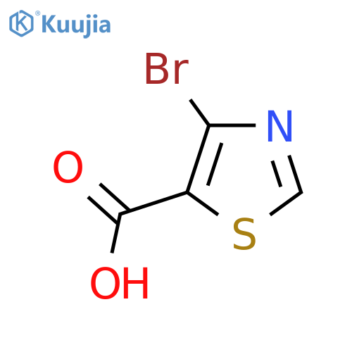 4-Bromothiazole-5-carboxylic acid structure